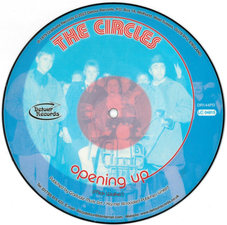 CIRCLES, THE - Opening Up (PICTURE DISC) 7