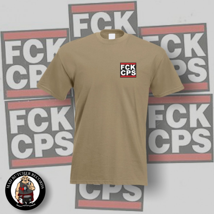 FCK CPS T-SHIRT XXL / BEIGE
