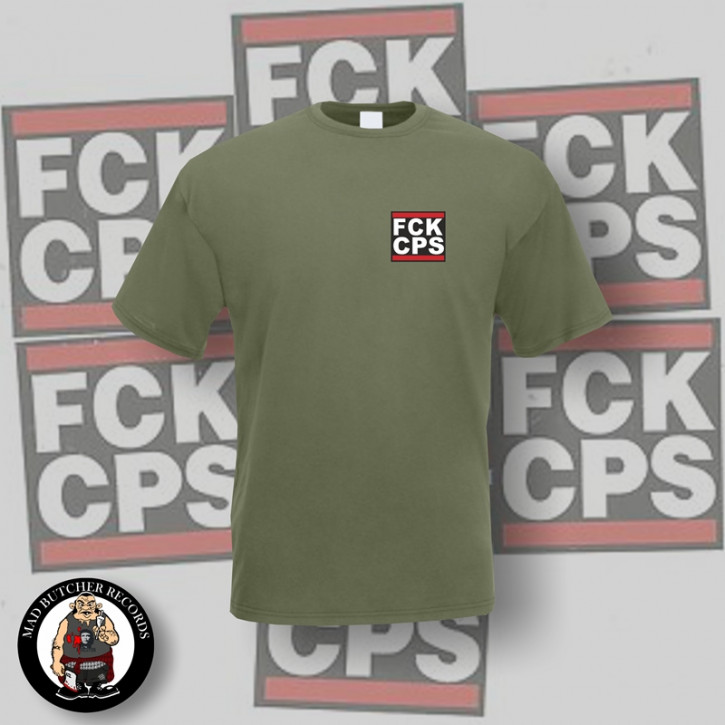 FCK CPS T-SHIRT L / OLIVE