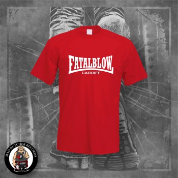 FATAL BLOW CARDIFF T-SHIRT red / 4XL
