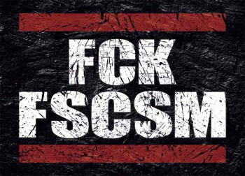FCK FSCSM STICKER (10 units)