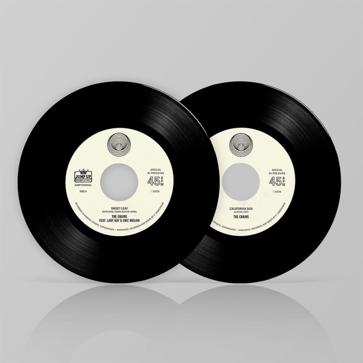 THE CHAINS feat LADY KAY “Sweet Leaf” b/w “California Sun” 7