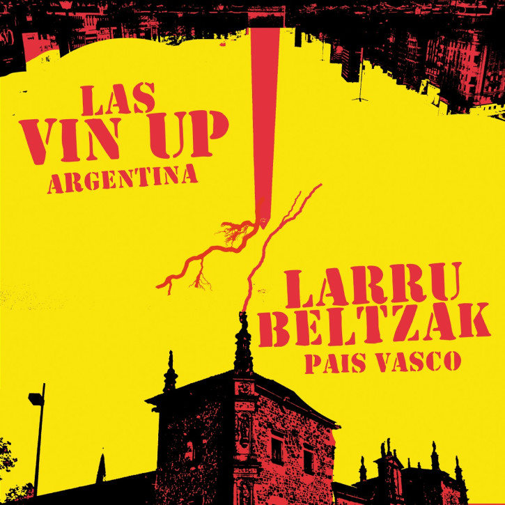 LAS VIN UP/LARRU BELTZAK Split-LP