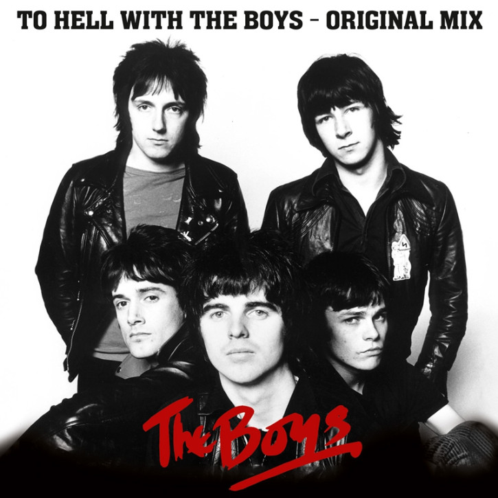 THE BOYS TO HELL WITH THE BOYS ORIGINAL MIX LP VINYL SCHWARZ