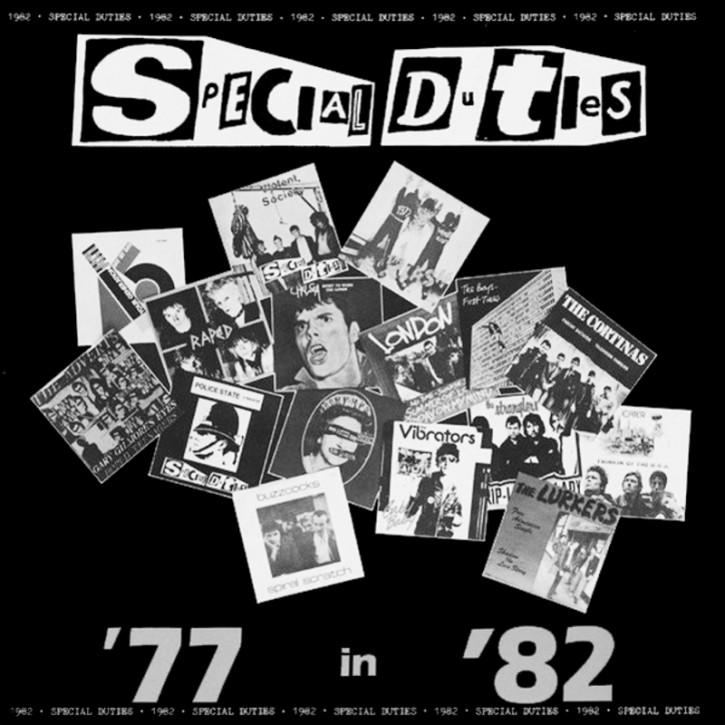 SPECIAL DUTIES '77 In '82 LP VINYL SCHWARZ