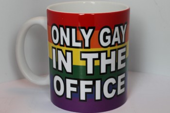 ONLY GAY IN THE OFFICE MUG