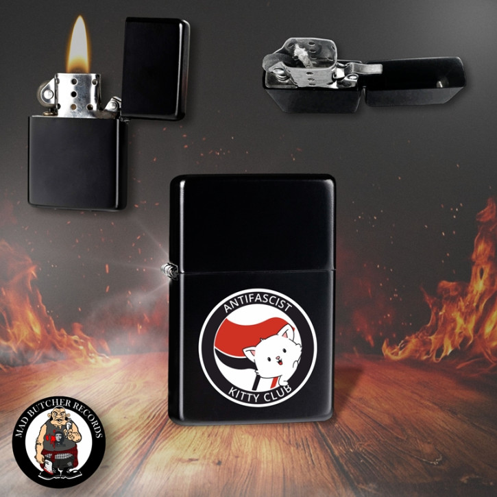 ANTIFASCIST KITTY CLUB STORM LIGHTER