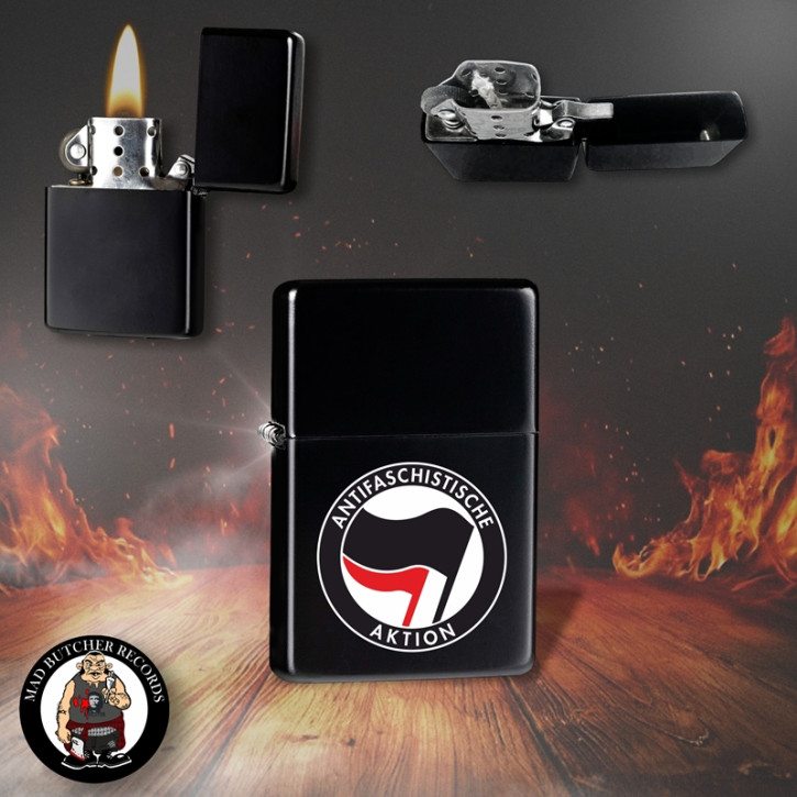 ANTIFASCHISTISCHE AKTION B/R STORM LIGHTER