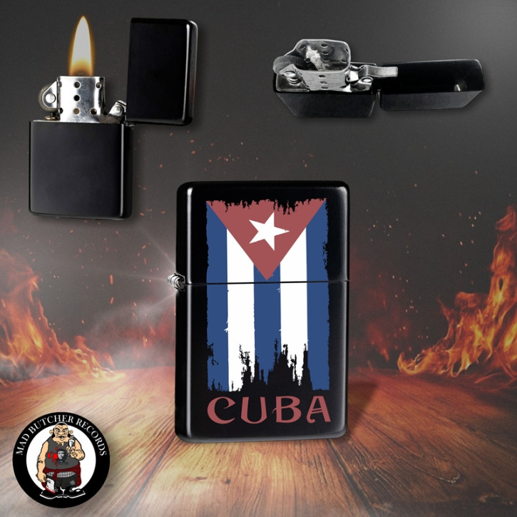 CUBA FLAG STORM LIGHTER