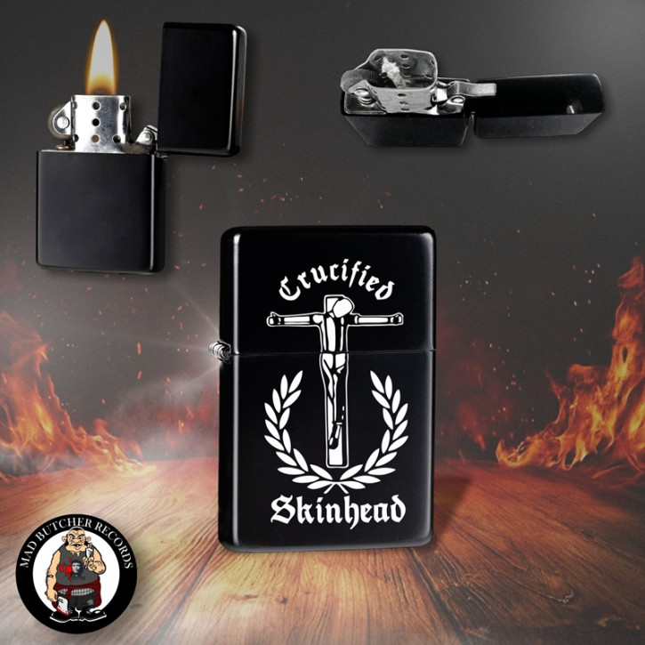 CRUCIFIED SKINHEAD STORM LIGHTER