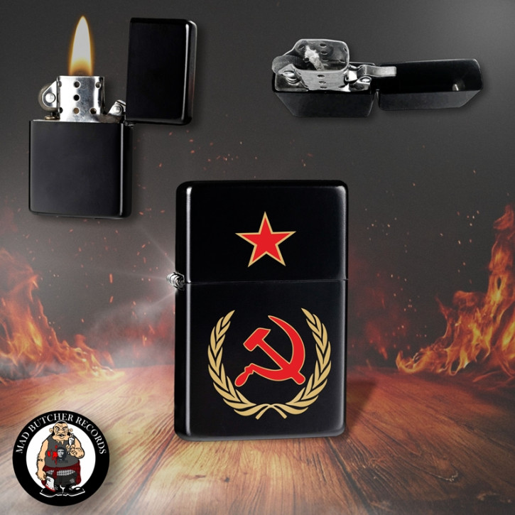 HAMMER & SICkLE STORM LIGHTER