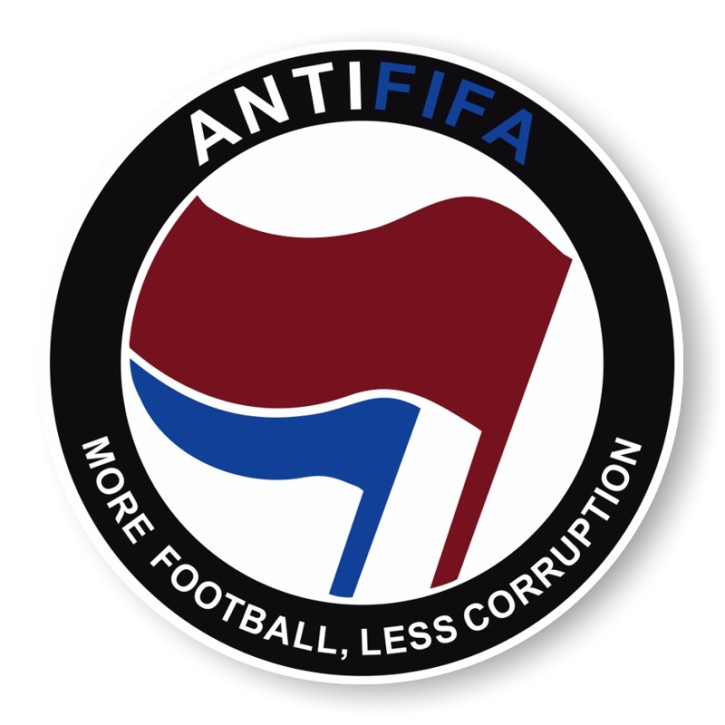 ANTI FIFA PVC STICKER