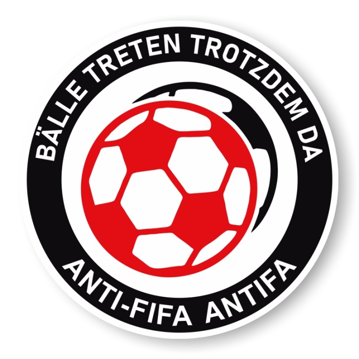 ANTI-FIFA ANTIFA PVC STICKER