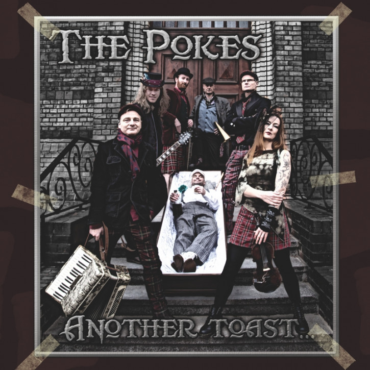 THE POKES ANOTHER TOAST LP + CD VINYL ROT