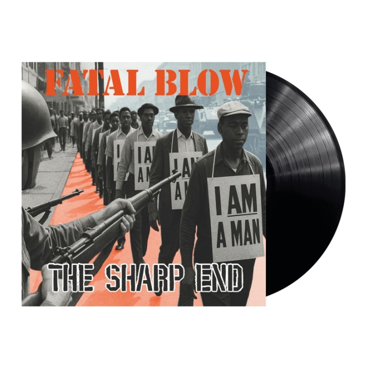 FATAL BLOW THE SHARP END LP + CD Black