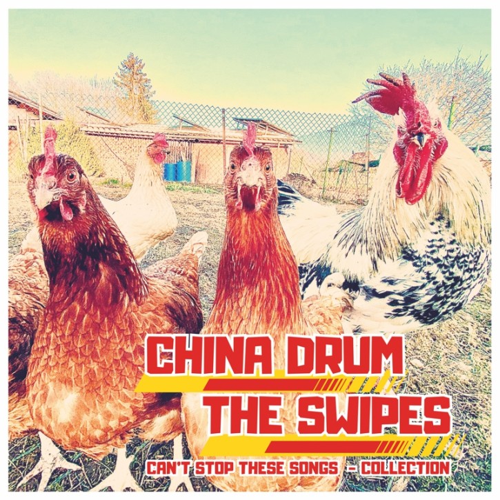 CHINA DRUM/THE SWIPES Split-LP