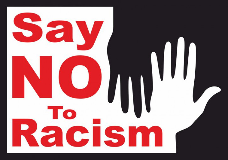 SAY NO TO RACISM! STICKER (10 units)