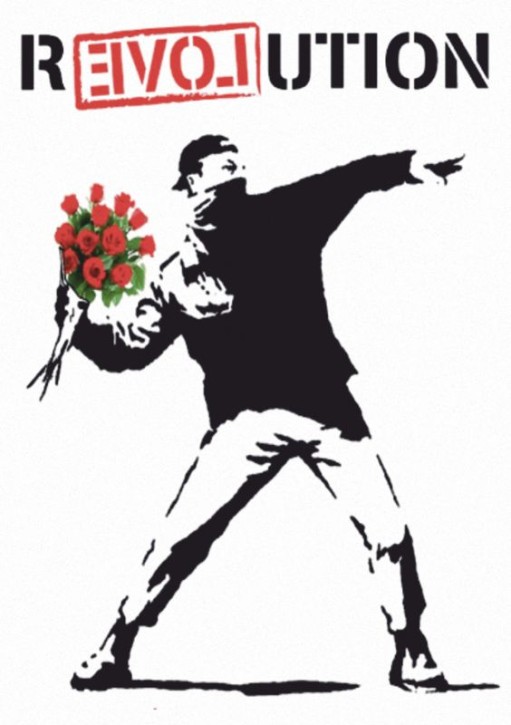 REVOLUTION STICKER (10 units)
