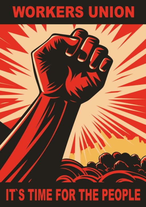 WORKERS UNION STICKER (10 units)