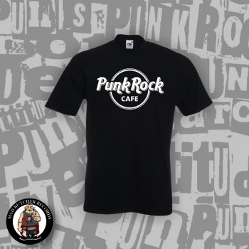 PUNK ROCK CAFÈ T-SHIRT SCHWARZ 5XL