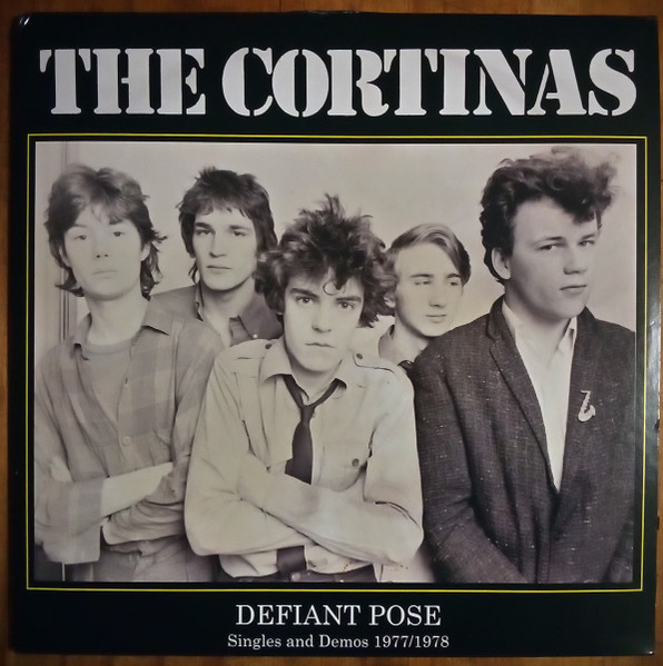 The Cortinas ‎– Defiant Pose - Singles & Demos 1977/1978 LP