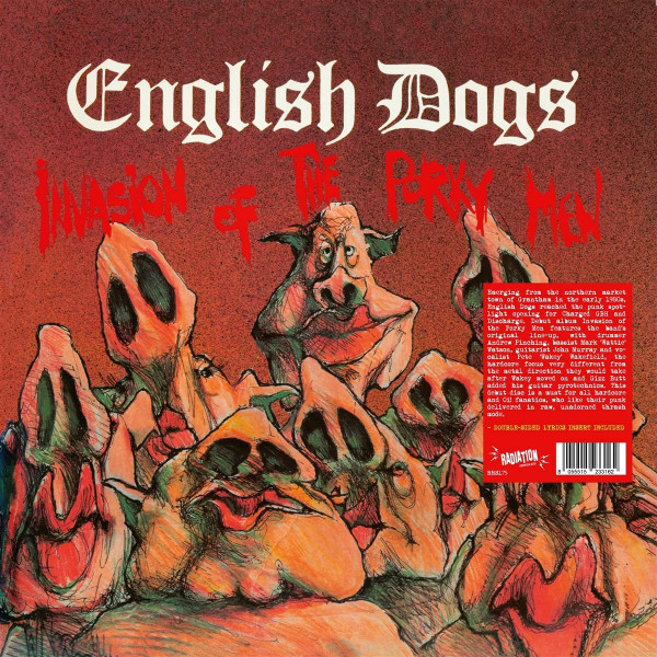 English Dogs Invasion Of The Porky Men LP