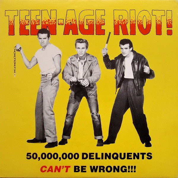 Various – Teen-Age Riot! - 50,000,000 Delinquents Can't Be Wrong!!! LP