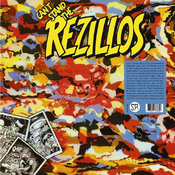 The Rezillos ‎– Can't Stand The Rezillos LP