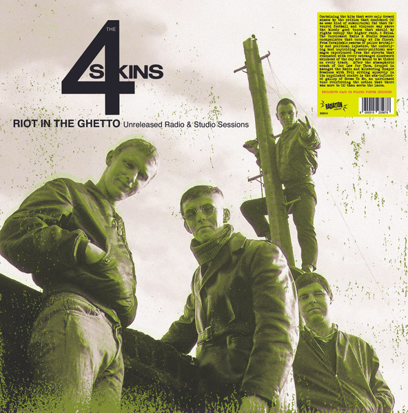 The 4 Skins – Riot In The Ghetto: Unreleased Radio & Studio Sessions LP