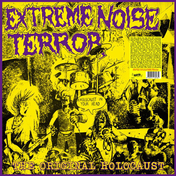 EXTREME NOISE TERROR A Holocaust in Your Head LP