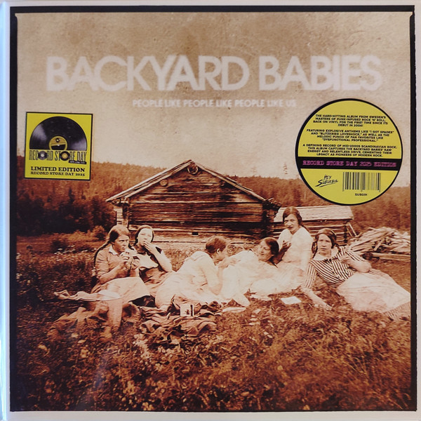 Backyard Babies People Like People Like People Like Us LP (yellow vinyl)