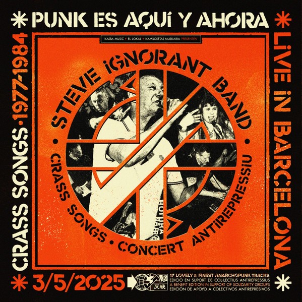 Steve Ignorant Band ‎– Punk Es Aquí y Ahora (Live In Barcelona) LP