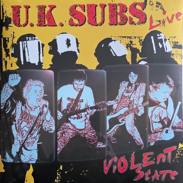UK Subs ‎– Violent State LP