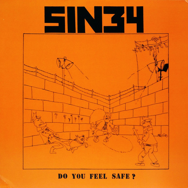 Sin 34 - Do You Feel Safe LP