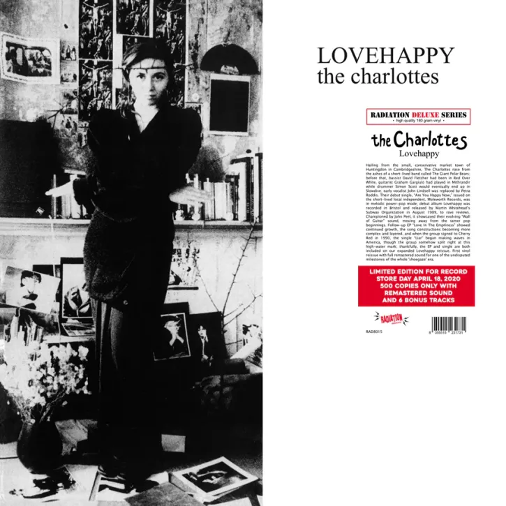 CHARLOTTES - LOVEHAPPY (+ BONUS TRACKS) LP