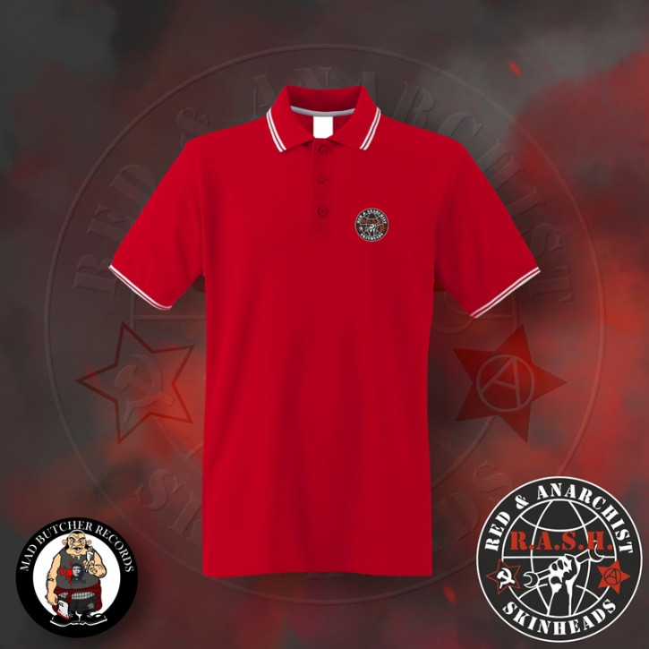 RASH POLO 3XL / ROT