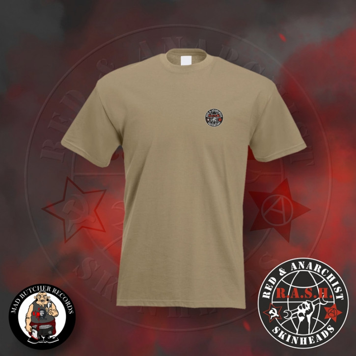 RASH WORLD T-SHIRT M / BEIGE