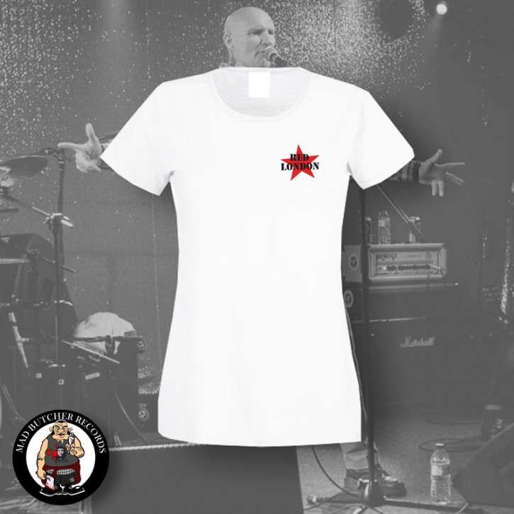 RED LONDON GIRLIE M / White