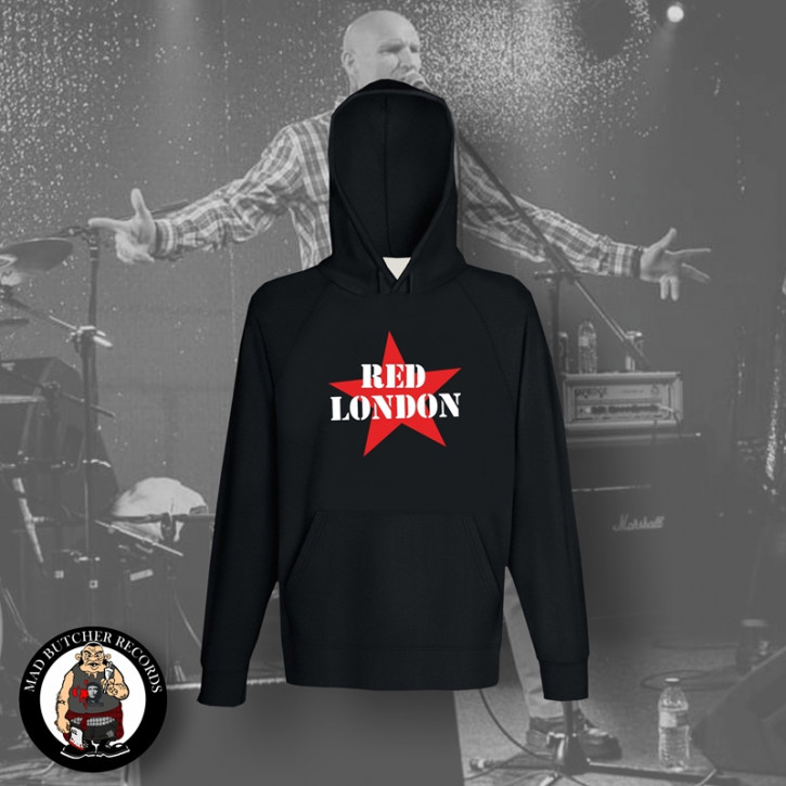 RED LONDON HOOD Black / XL