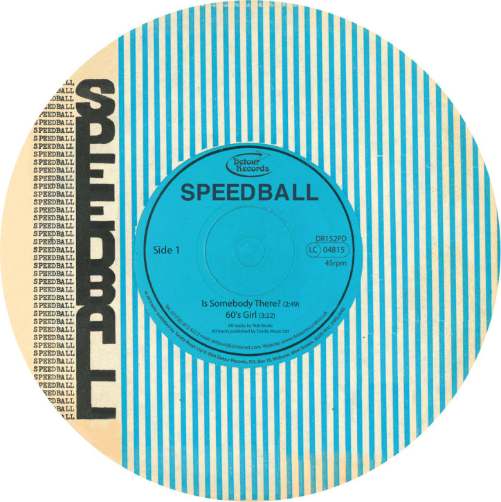 SPEEDBALL - 60s Girl EP (PICTURE DISC) 7"