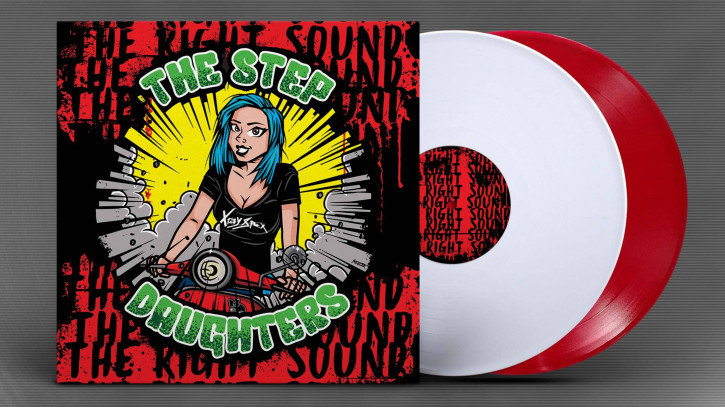 THE STEP DAUGHTERS The Right Sound LP (white vinyl)