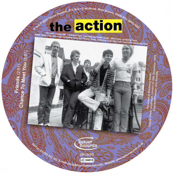 ACTION, THE - Friends EP (PICTURE DISC) 7
