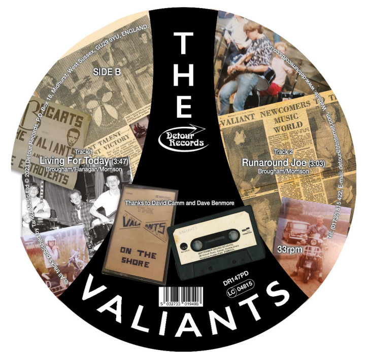 VALIANTS, THE - Living For Today EP (PICTURE DISC) 7