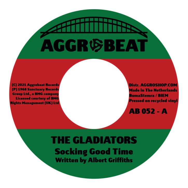 The Gladiators - Socking Good Time / I'll Take You To The Movies 7