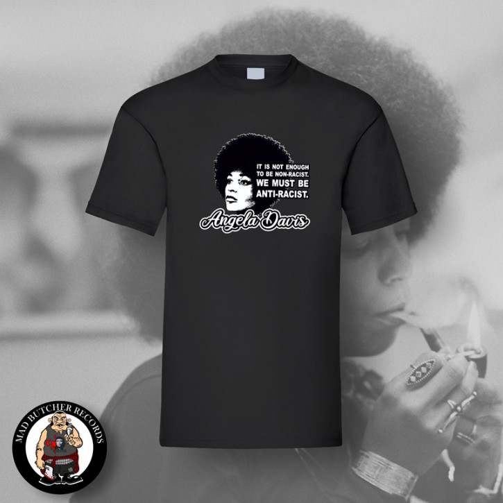 ANGELA DAVIS IS IT NOT ENOUGH T-SHIRT Black / 3XL