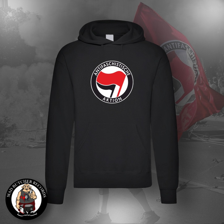 ANTIFASCHISTISCHE AKTION KAPU ROT/SCHWARZ SCHWARZ / 4XL