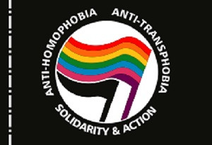 ANTI-HOMOPHOBIA FLAGGE