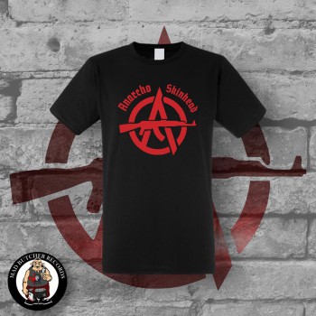 ANARCHO SKINHEAD T-SHIRT S / RED