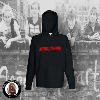 ANGELIC UPSTARTS LOGO KAPU SCHWARZ / 3XL