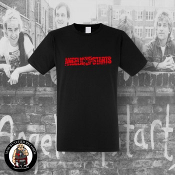 ANGELIC UPSTARTS LOGO SHIRT Black / L